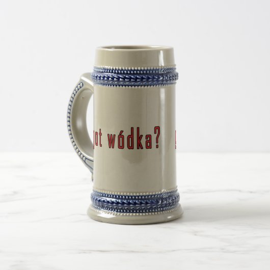 Chope À Bière wodka ? (Devant gauche)