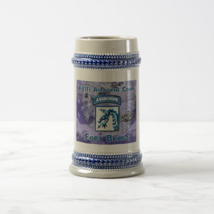 Chope À Bière XVIIIe Escadron aéroporté Gift Stein