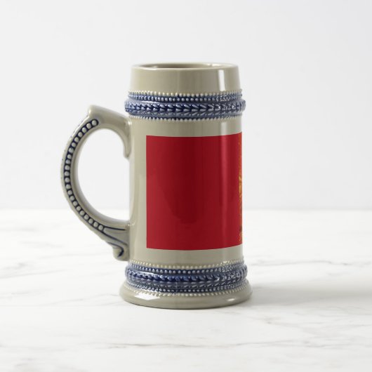 Chope À Bière Zazzle's Custom Beer Steins : Un commentaire perso (Gauche)
