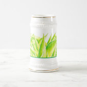 Chope À Bière Zebra Iris sur un Stein (Centre)