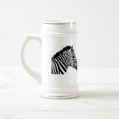 Chope À Bière Zèbre de silhouette (Gauche)