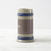 Chope À Bière Zen blanc gris stein (Centre)