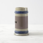 Chope À Bière Zen noir gris stein (Centre)