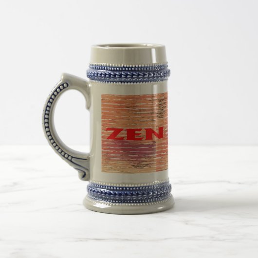 Chope À Bière Zen red reeds stein (Gauche)