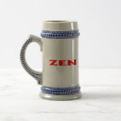 Chope À Bière Zen red stein (Gauche)