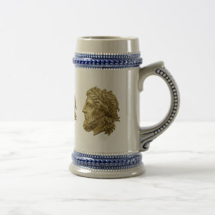 Chope À Bière Zeus olympien