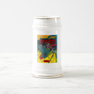 Chope À Bière Zombies à l'oeil laser avec chainsaws Stein