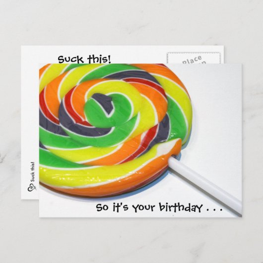 Chope ça ! Carte postale ! (Devant / Derrière)