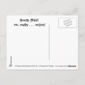 Chope ça ! Carte postale ! (Dos)