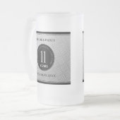 Chope Givrée 11ème anniversaire de Mariage en acier (Devant gauche)