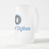 Chope Givrée 16 oz. Vigilans stein Vigilans Semper en verre dé (Devant droit)