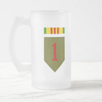 1ère I.D. avec le ruban du service Vietnam