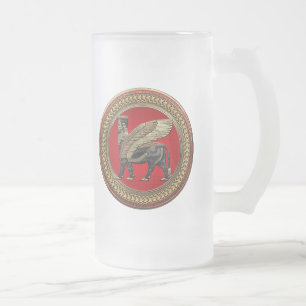 Chope Givrée [200] Assyrian Winged Bull : Gold and Black Lamass
