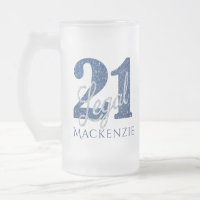 21 et juridique | Blue 21st Birthday Chic Parties