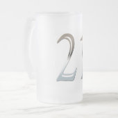 Chope Givrée 21ème Numéro argenté 21 d'anniversaire (Devant gauche)