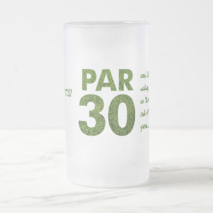 Chope Givrée 30ème pair 30 de fête d'anniversaire de golfeurs