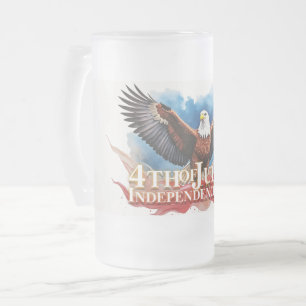 Chope Givrée 4 juillet Aigle – Conception d'art patriotique