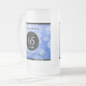 Chope Givrée 65e anniversaire de l'élégant Mariage Blue Sapphir (Devant gauche)