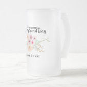 Chope Givrée 80e anniversaire dame spéciale Une des fleurs d'un (Devant droit)