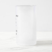 Chope Givrée à moitié vide à moitié plein givré de citation (Centre)