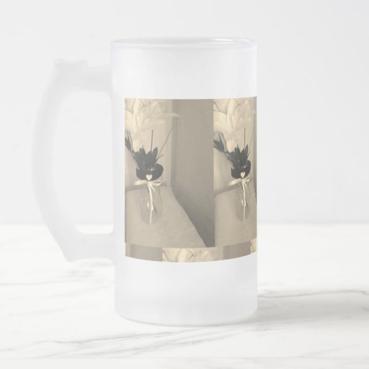 Chope Givrée Abstrait de fleurs embellisées (Gauche)