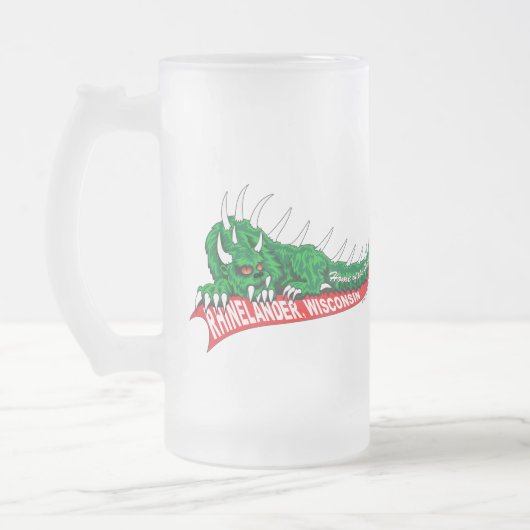Chope Givrée Accueil du Hodag Rhinelander WI (Gauche)