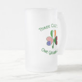 Chope Givrée Africain-Américain Etats-Unis drapeaux Shamrock pe (Devant droit)