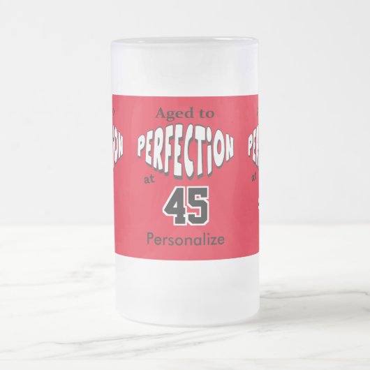 Chope Givrée Âgé à la perfection | 00e anniversaire (Centre)