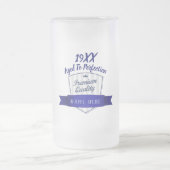 Chope Givrée AJOUTER ANNÉE NÉ, Anniversaire Jalon cadeau pour l (Centre)