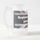 Chope Givrée Ajouter du texte sur le drapeau anglais Jeu d'orei (Gauche)