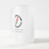 Chope Givrée Ajouter Votre Entreprise Logo Site Web Adresse Évé (Devant gauche)