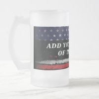 Ajouter votre propre texte sur grunge American fla