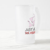 Chope Givrée Ajoutez juste la vodka (Devant droit)