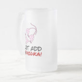 Chope Givrée Ajoutez juste la vodka (Devant gauche)