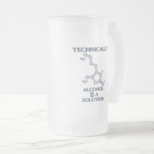 Chope Givrée Alcool, une solution (Devant droit)