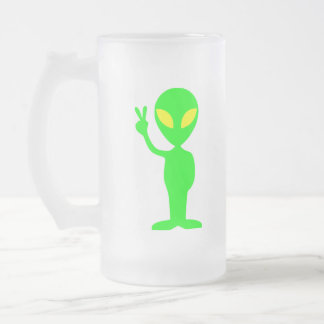 CHOPE GIVRÉE ALIEN VERT