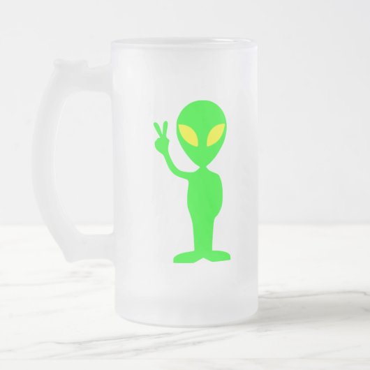 CHOPE GIVRÉE ALIEN VERT (Gauche)