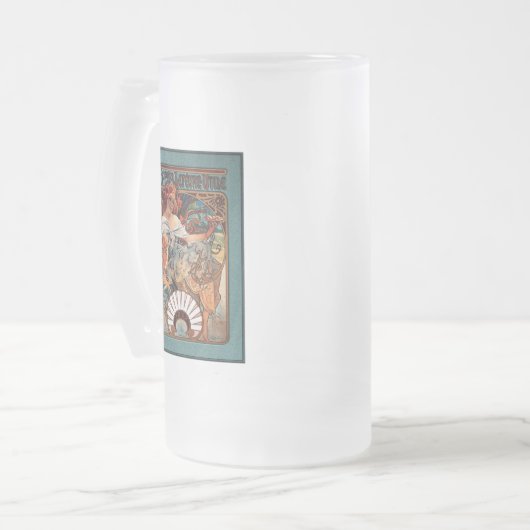 Chope Givrée Alphonse Mucha Biscuits Lefevre Utile Speckled De (Devant gauche)