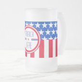 Chope Givrée Américain 1776 patriotique (Devant droit)