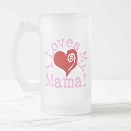 Chope Givrée Amours I ma maman (Gauche)