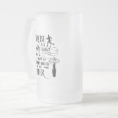 Chope Givrée amusant art du mot (Devant gauche)