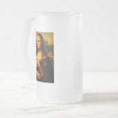 Chope Givrée Amusant Mona Lisa Bière Lover cadeau unique (Devant gauche)