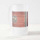 Chope Givrée Ancien drapeau en bois du Tennessee (Devant gauche)