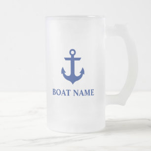 Chope Givrée Ancre nautique de nom de bateau