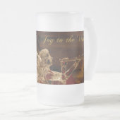 Chope Givrée ange de cristal Noël Joie au monde (Devant droit)