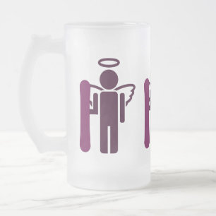 Chope Givrée ange de surf des neiges