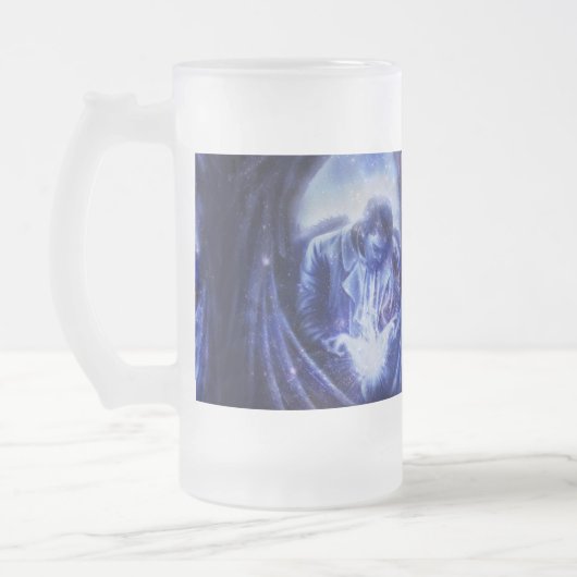 Chope Givrée Angel de chute en bleu (Gauche)