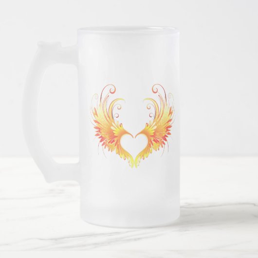 Chope Givrée Angel Fire Heart with Wings (Gauche)