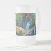 Chope Givrée Animals living together throw pillow (Devant droit)