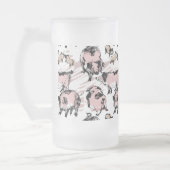 Chope Givrée Année chinoise de porc original Anniversaire Monog (Gauche)